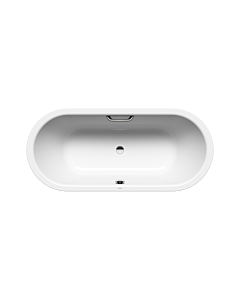 Kaldewei Classic duo Badewanne oval 291210110001 180x80cm, Griffloch, weiß