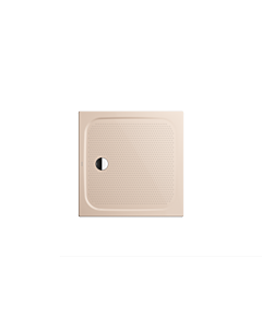 Kaldewei Cayonoplan shower tray 361447940030 90x90x1.8cm, with bracket, full anti-slip, bahama beige