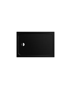 Kaldewei Cayonoplan Duschwanne 375747982676 Secure Plus, schwarz matt, mit extraflachem Träger, 100x120cm