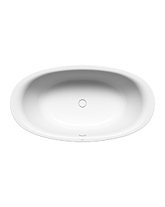 Kaldewei Ellipso Duo Oval Badewanne 286200013001 190 x 100 x 47 cm, weiss Perl Effekt