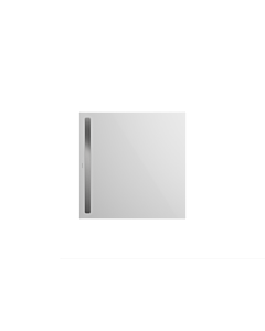 Kaldewei Nexsys Duschwanne 411246303199 90 x 90 x 1,6 cm, bodeneben, Perl-Effekt, manhattan