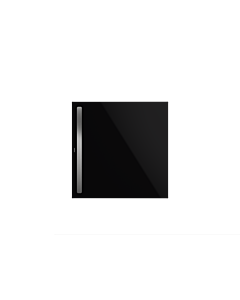 Kaldewei douche Nexsys 410846303701 effet perlant, noir, 80 x 80 x 2000 , 4 cm, au 2000