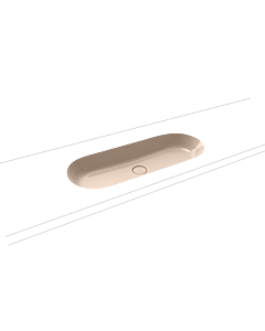 Kaldewei Centro Kaldewei 903306003030 3060, 91x38cm, effet perlant bahamabeige, sans trop-plein, sans trou pour robinetterie
