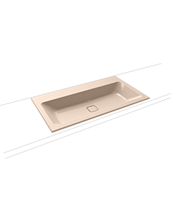 Kaldewei Cono built-in washbasin 901706003030 3081, 90x50cm, bahamabeige pearl effect, without overflow, without tap hole