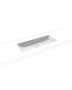 Kaldewei Cono Unterbauwaschtisch 902406003001 3088, 868 x 382 mm, weiss Perl Effekt