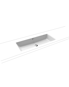 Kaldewei Puro Unterbauwaschtisch 901106003001 3161, 90 x 38,5 cm, weiss, Perl-Effekt
