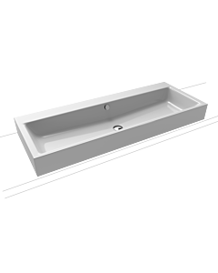Kaldewei Puro washbasin 907006003199 120x46x12cm, with overflow, without tap hole, manhattan pearl effect