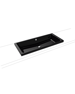 Kaldewei Puro Kaldewei Puro 909006003701 3174, 90x38,5cm, black pearl effect, with overflow, without tap hole