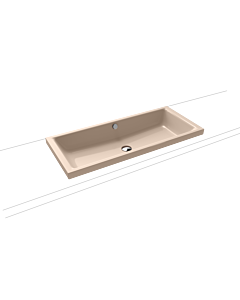 Kaldewei Puro Kaldewei Puro 909006003030 3174, 90x38,5cm, bahamabeige pearl effect, with overflow, without tap hole