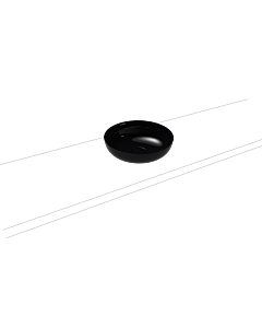 Kaldewei Miena Waschtisch-Schale 909406003701 ohne Überlauf, 38 cm, schwarz Perl-Effekt