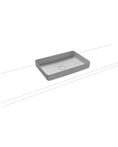 Kaldewei Miena Waschtisch-Schale 909606003199 ohne Überlauf, 58X38 cm, manhattan Perl-Effekt