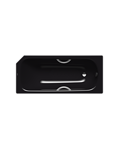 Kaldewei Saniform star Badewanne 134134013701 160x70cm, Vollantislip, Variante 2, schwarz Perl Effekt