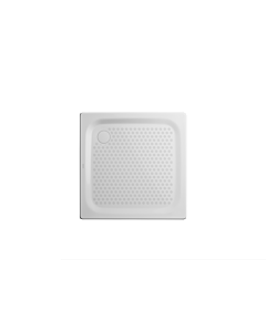 Kaldewei Superplan Classic receveur de douche 447035040199 100x100x2,5cm, avec support, entièrement antidérapant, manhattan