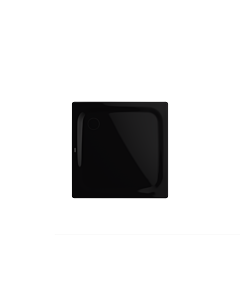 Kaldewei Superplan classic shower surface 447147980701 120x120cm, flat, carrier, without effect/anti-slip, black