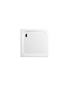 Kaldewei Superplan Classic receveur de douche 447547940001 80x80x2,5cm, avec support plat, entièrement antidérapant, blanc