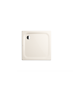 Kaldewei Superplan Classic Duschwanne 447048043231 100x100x2,5cm, mit Träger, Perl-Effekt, pergamon