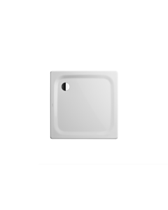 Kaldewei Superplan receveur de douche classique 446947980199 90x90x2,5cm, support plat, sans effet/anti-dérapant, manhattan