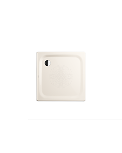 Kaldewei Superplan Classic receveur de douche 446947930231 90x90x2,5cm, support plat, antidérapant, pergamon