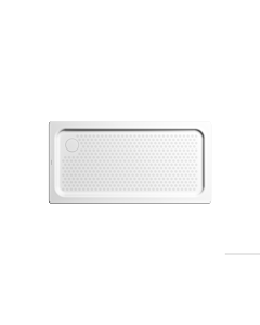 Kaldewei Duschplan xxl Duschplan douche 432435043001 70x170x6.5cm, avec support, effet perlant antidérapant, blanc