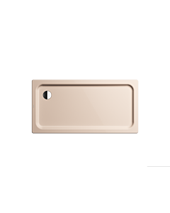 Kaldewei Duschplan xxl Duschplan douche 432348040030 70x140x6,5cm, avec support, bahama beige