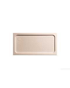 Kaldewei Duschplan xxl Duschplan douche 432535040030 75x140x6.5cm, avec support, antidérapant complet, Bahama beige