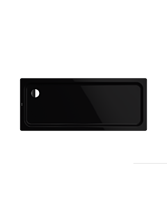 Kaldewei Duschplan xxl Duschplan douche 432400010701 70x170x6.5cm, noir