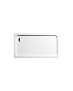 Kaldewei DUSCHPLAN 555 Duschwanne 448200011001 80 x 120 cm mit Invisible Grip, glänzend, alpinweiß