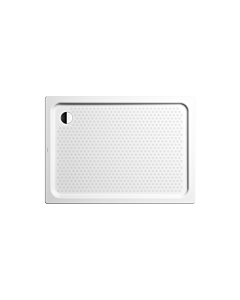 Kaldewei Duschplan xxl Duschplan douche 432735040001 100x140x6.5cm, avec support, antidérapant complet, blanc