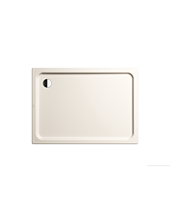 Kaldewei Duschplan xxl Duschplan douche 432748043231 100x140x6,5cm, avec support, effet perlant, pergamon