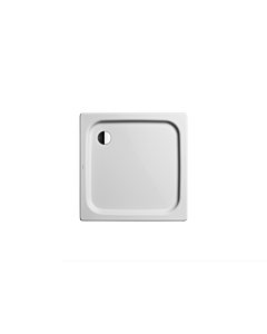 Kaldewei Duschplan douche 440348043199 90x90x6,5cm, avec support, effet perlant, manhattan