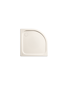 Kaldewei Zirkon Duschwanne 456835000231 90x80x3,5cm, mit Träger, Antislip, pergamon