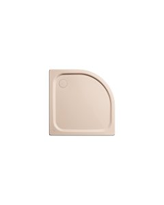Kaldewei Zirkon shower tray 457048040030 100x80x3.5cm, with bracket, bahama beige