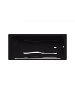 Kaldewei Dyna set bathtub 226400013701 180x80cm, pearl effect, black
