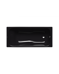 Kaldewei Dyna set bain 226634010701 150x75cm, antidérapant complet, noir