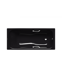 Kaldewei Dyna set star bath 226234013701 170x75cm, full anti-slip, pearl effect, black