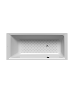 Kaldewei Puro Badewanne 259234013199 170x80cm, Überlauf seitlich, Vollantislip Perl-Effekt, manhattan