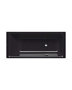 Kaldewei Puro bathtub 259234013701 170x80cm, overflow on the side, full anti-slip pearl effect, black