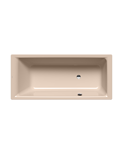 Kaldewei Puro Badewanne 256723000030 180x80cm, Überlauf seitlich, Überlaufloch gegenüberliegend, bahamabeige
