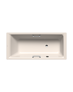 Kaldewei Puro star bathtub 255923003231 180x80cm, overflow on the side, overflow hole opposite, pearl effect, pergamon