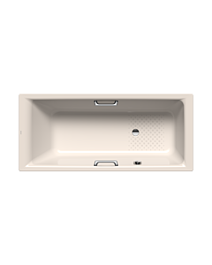 Kaldewei Puro star Badewanne 258630003231 160x70cm, Überlauf seitlich, Antislip Perl-Effekt, pergamon