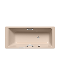 Kaldewei Puro star bath 259423003030 170x80cm, overflow on the side, overflow hole opposite, pearl effect, Bahama beige