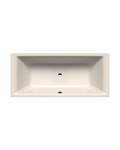 Kaldewei Puro bain duo 266330003231 170x75cm, trop-plein au centre, effet perle antidérapant, pergamon