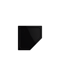 Kaldewei Cornezza Duschwanne 459200010701 100x100x2,5cm, schwarz