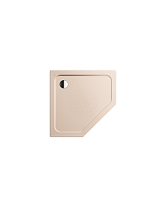 Kaldewei Cornezza douche 459235000030 100x100x2,5cm, avec support, antidérapant, Bahama beige
