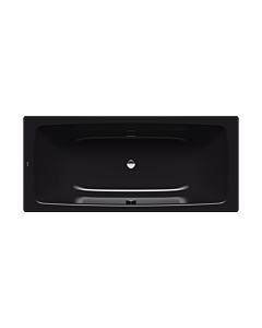 Kaldewei Cayono Badewanne 272400010701 170x75cm, ohne Effekt/Antislip, schwarz