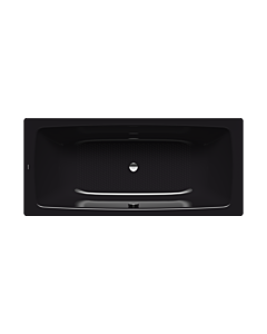 Kaldewei Cayono baignoire 272534013701 180x80cm, effet perle antidérapant complet, noir