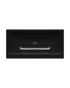 Kaldewei Bain duo asymétrique 274200010701 180x90cm, sans effet / antidérapant, noir