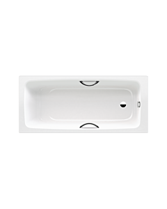 Kaldewei Cayono Star 756 Badewanne 275600013001 170 x 75 cm, weiß Perl-Effekt, mit Griffmontage