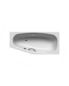Kaldewei Mini star Badewanne links 224930003199 157x75/50cm, Antislip Perl-Effekt, manhattan