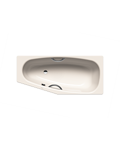 Kaldewei Mini star bathtub left 225330003231 157x70 / 47.5cm, anti-slip pearl effect, pergamon